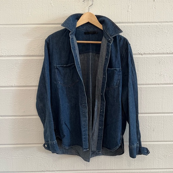 Jenni Kayne O’Keefe Denim Shirt - Picture 2 of 5